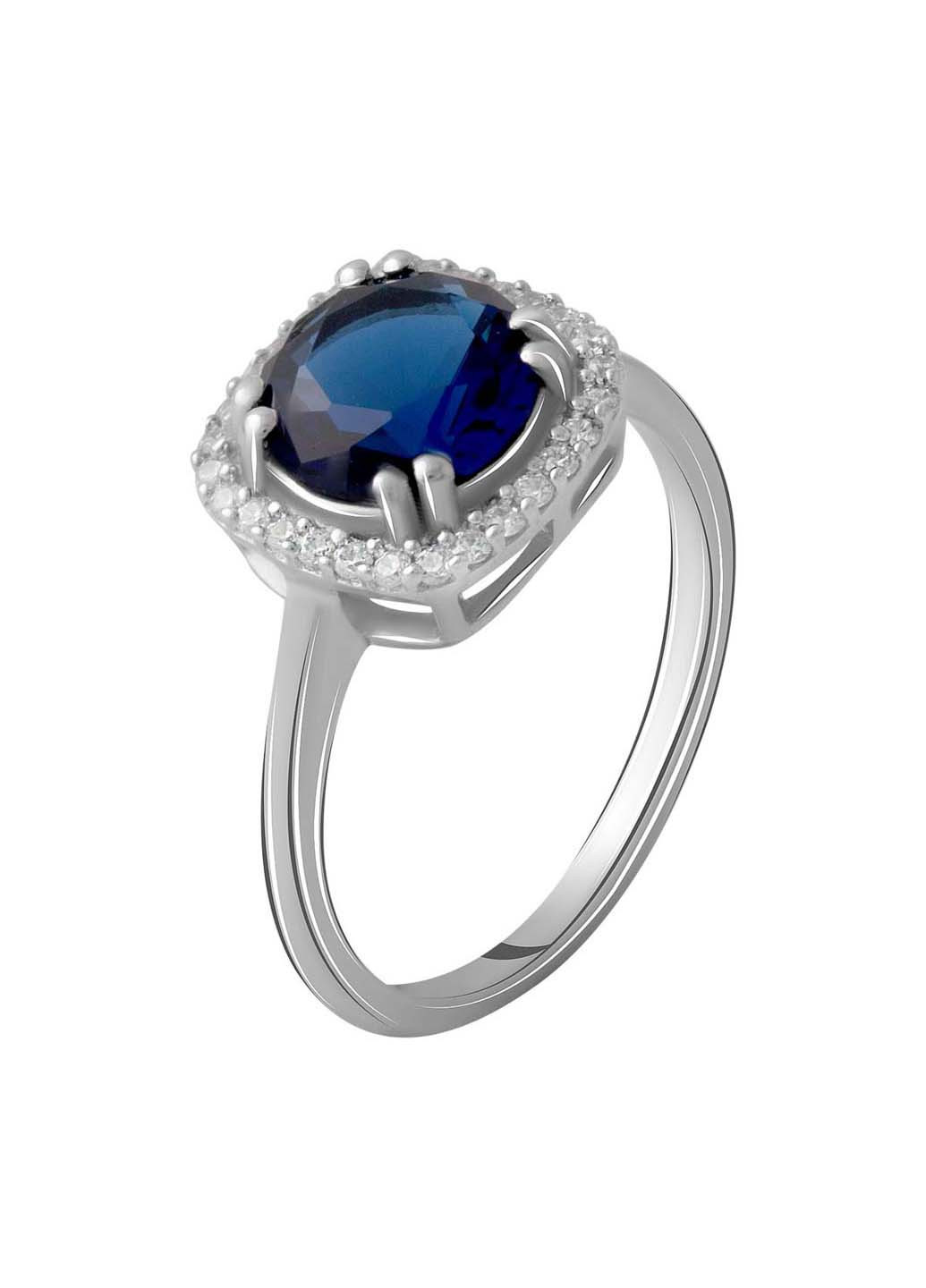 Серебряное кольцо с сапфиром nano 1.733ct Silver Breeze (260516135)