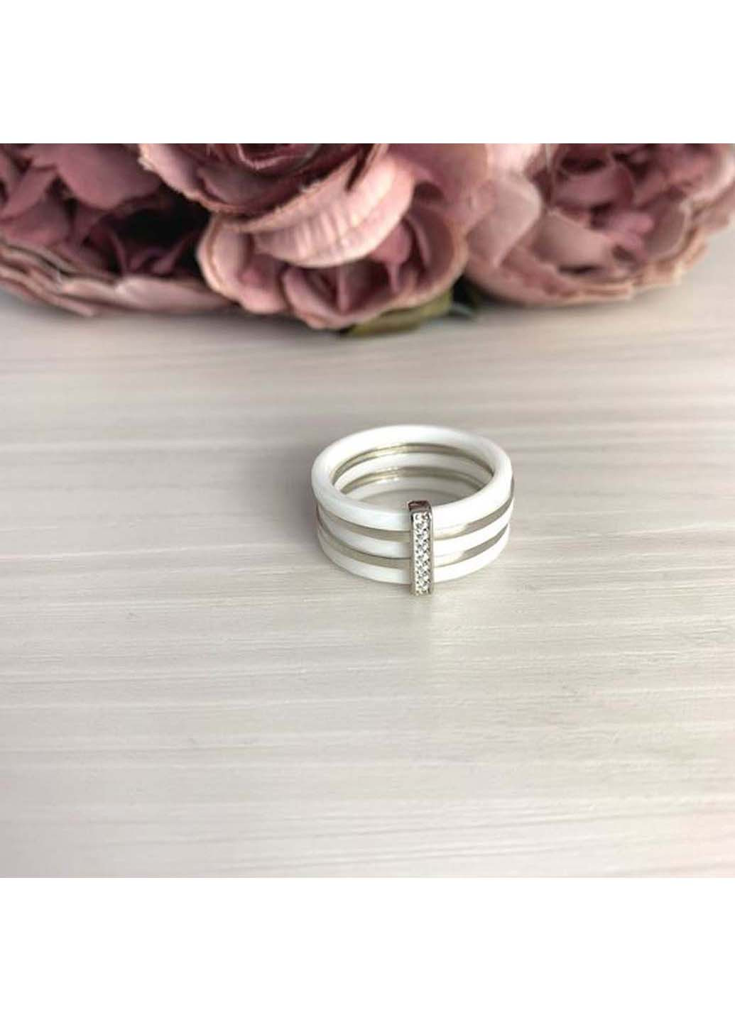 Серебряное кольцо с керамикой Silver Breeze (260516783)
