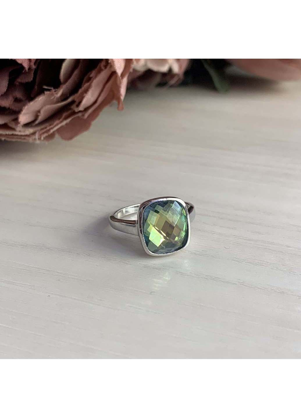 Срібна каблучка з натуральним містик топазом 4.05ct Silver Breeze (260516717)