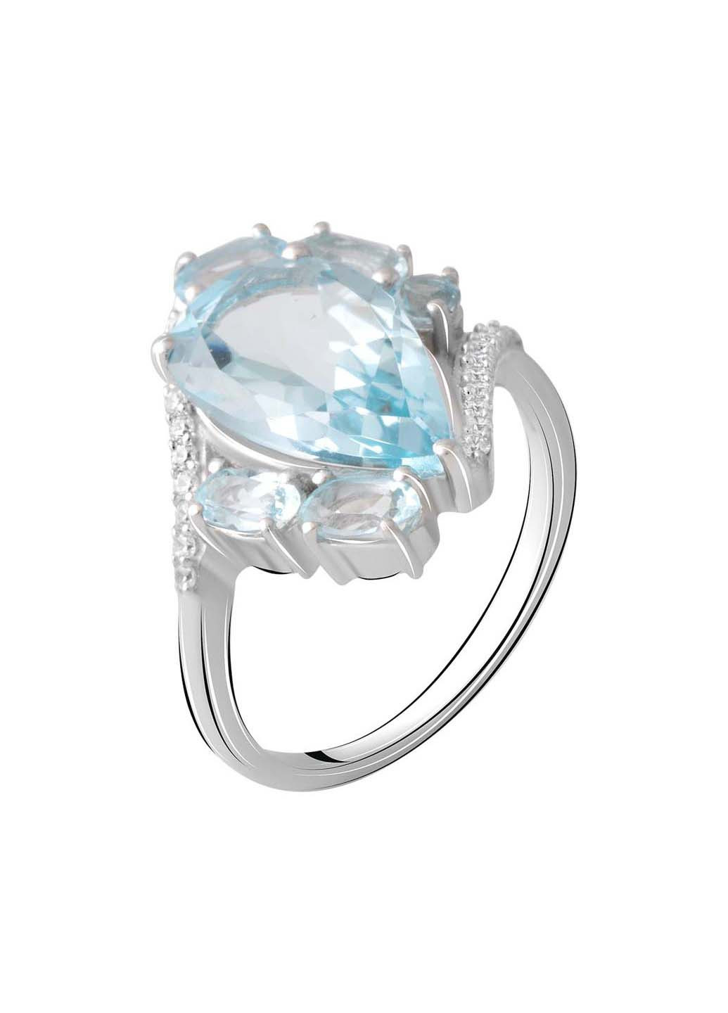 Срібна каблучка з натуральним топазом 5.788ct Silver Breeze (260516297)