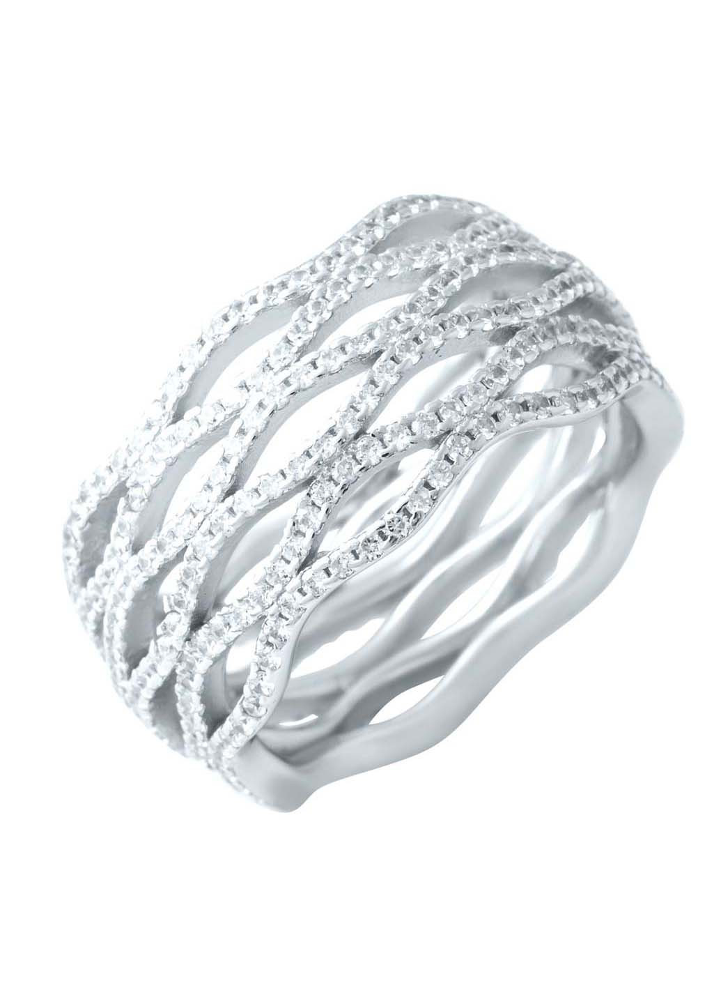 Серебряное кольцо с фианитами Silver Breeze (260516565)