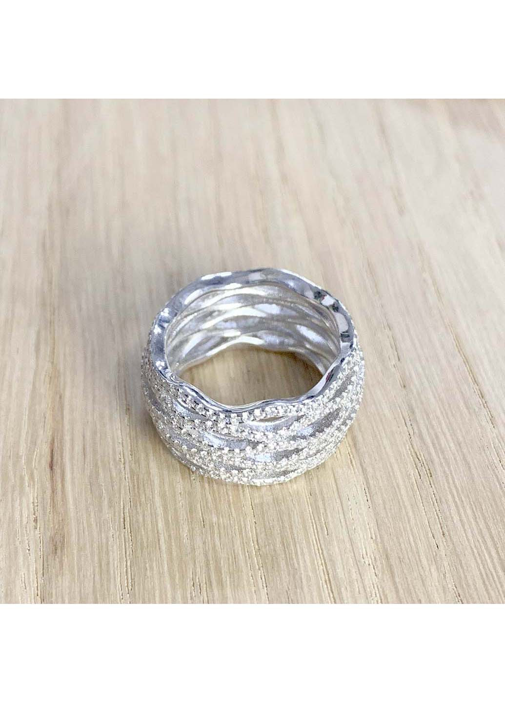 Серебряное кольцо с фианитами Silver Breeze (260516565)