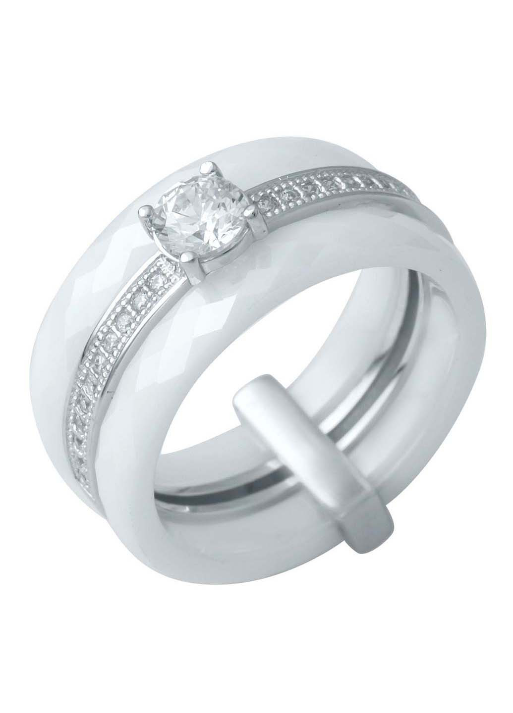 Срібна каблучка з керамікою Silver Breeze (260516295)