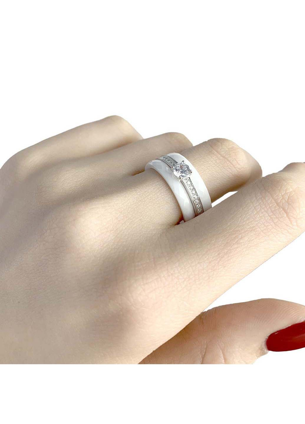 Срібна каблучка з керамікою Silver Breeze (260516295)