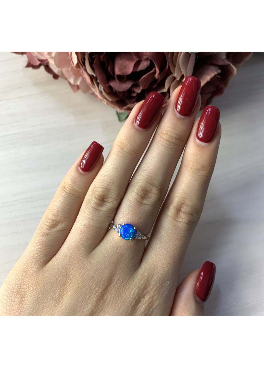 Срібна каблучка з опалом 0.725ct Silver Breeze (260516251)