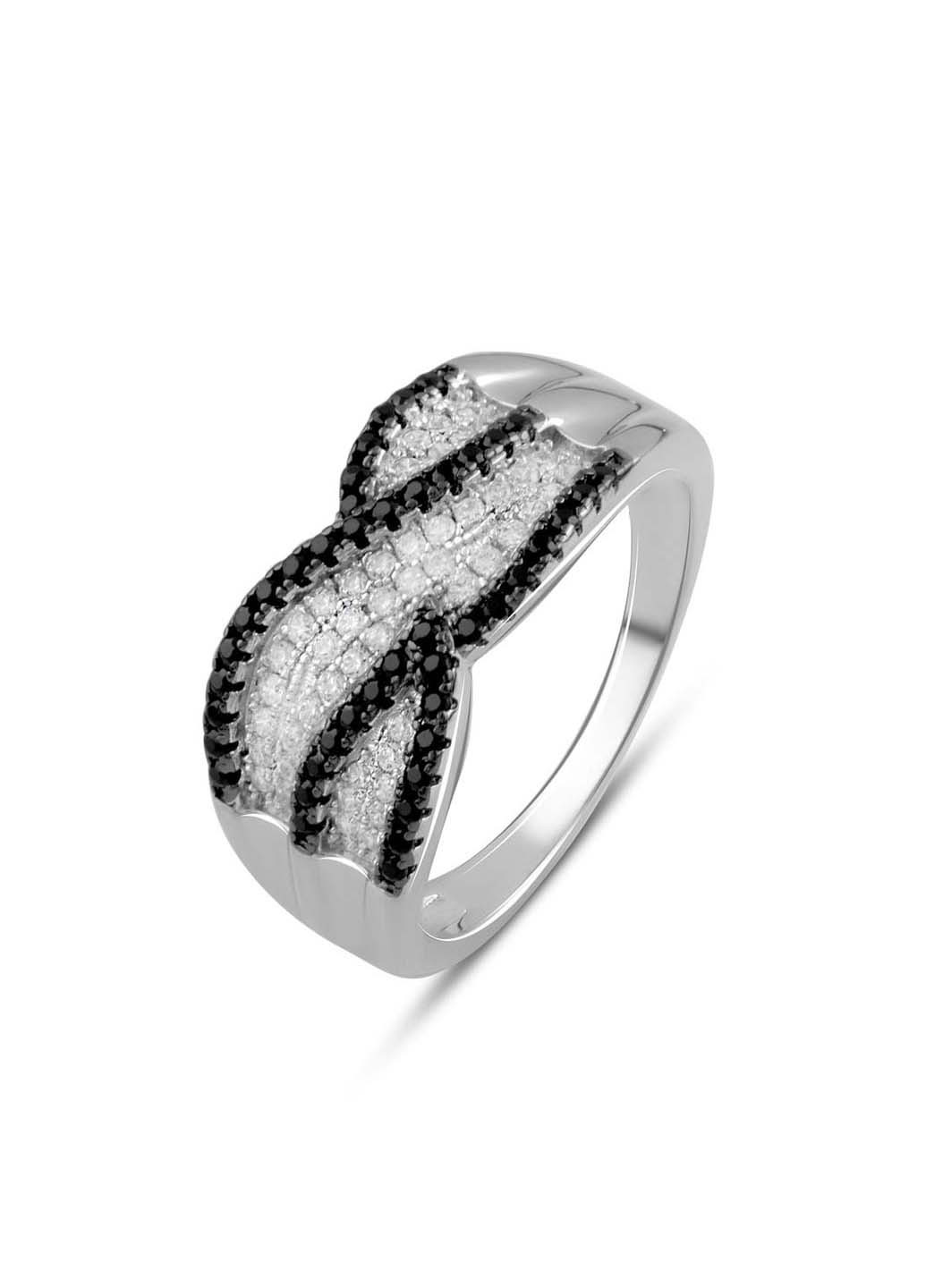 Серебряное кольцо с фианитами Silver Breeze (260516307)