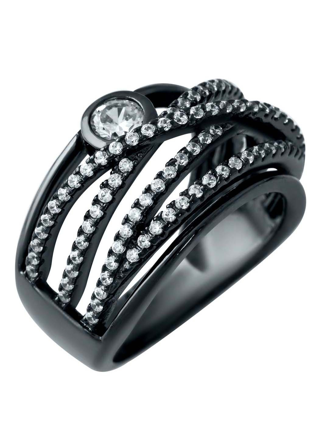 Серебряное кольцо с фианитами Silver Breeze (260516360)