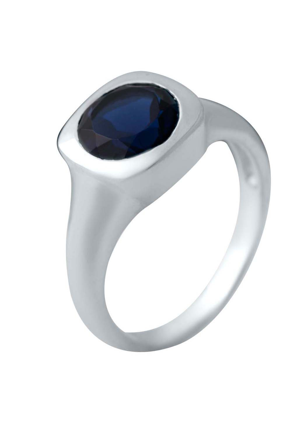 Серебряное кольцо с сапфиром nano 1.388ct Silver Breeze (260516301)