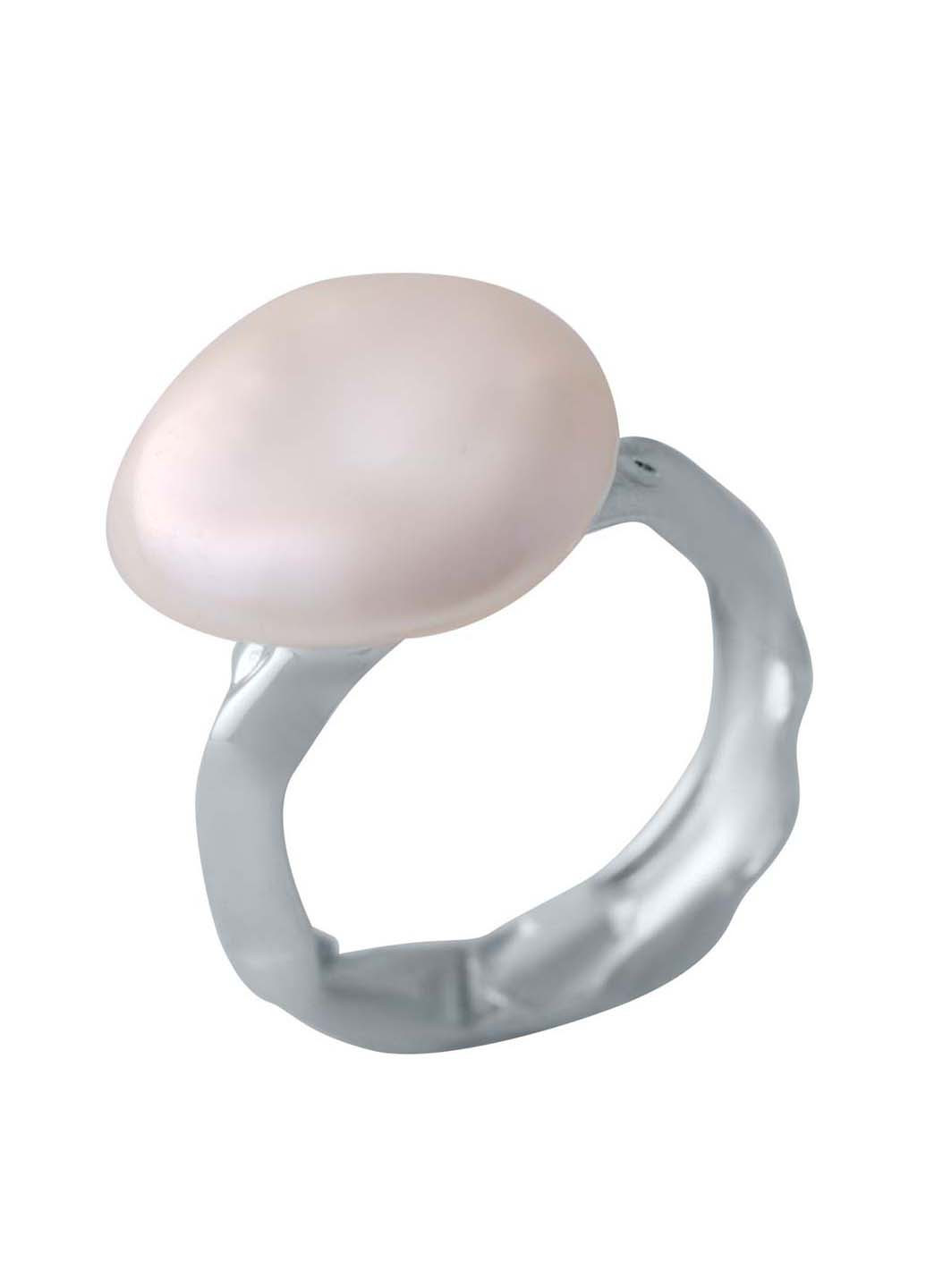 Серебряное кольцо с натуральным жемчугом барочным Silver Breeze (260516433)