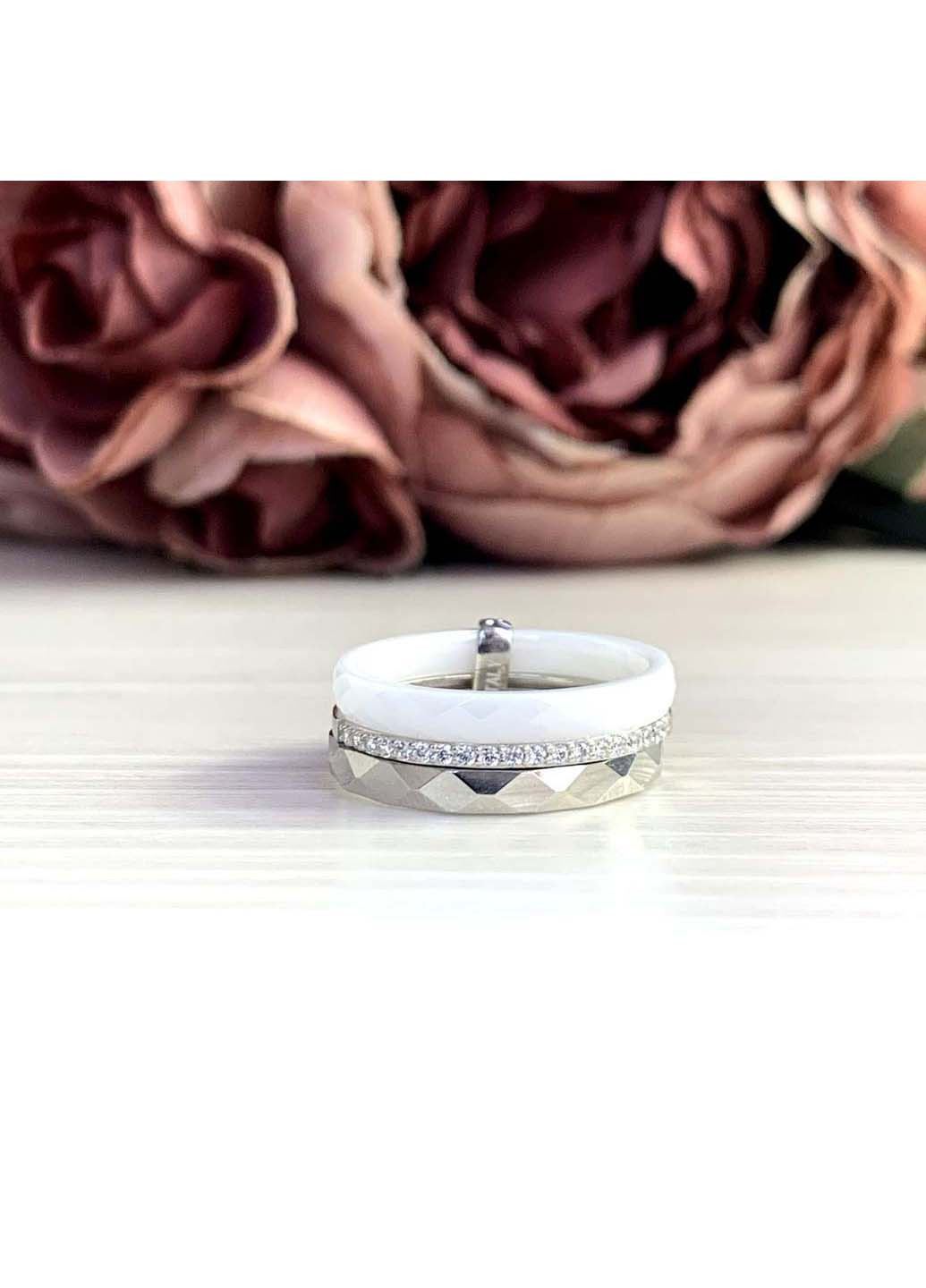 Серебряное кольцо с керамикой Silver Breeze (260516258)