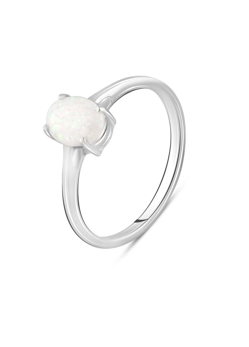 Серебряное кольцо с опалом 0.5ct Silver Breeze (260518357)