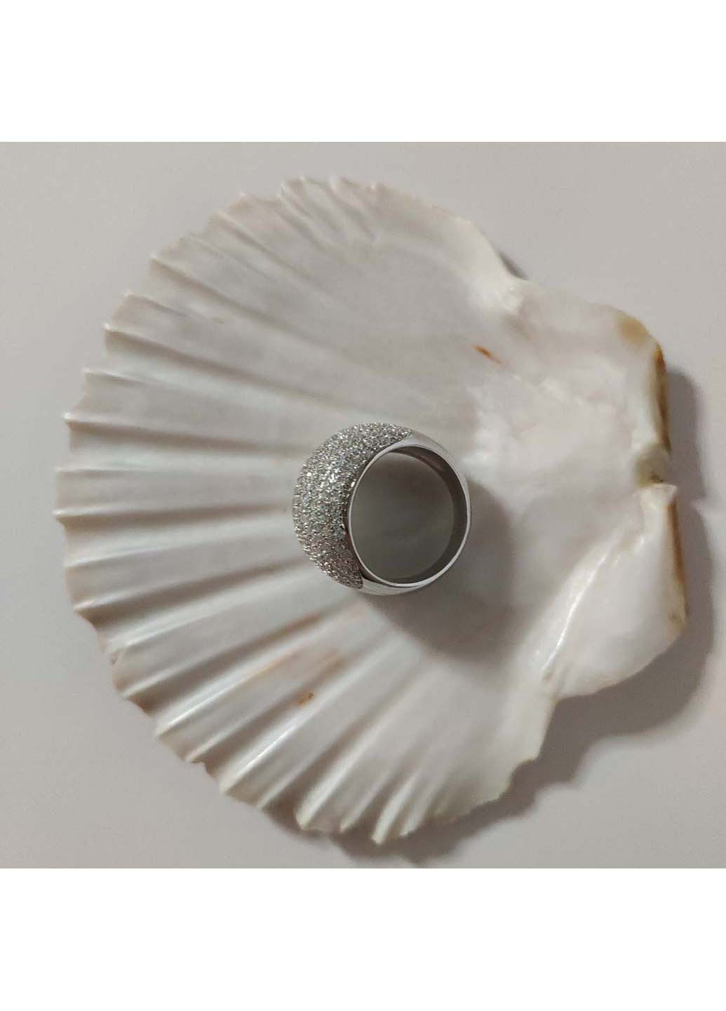 Срібна каблучка з фіанітами. Silver Breeze (260517930)