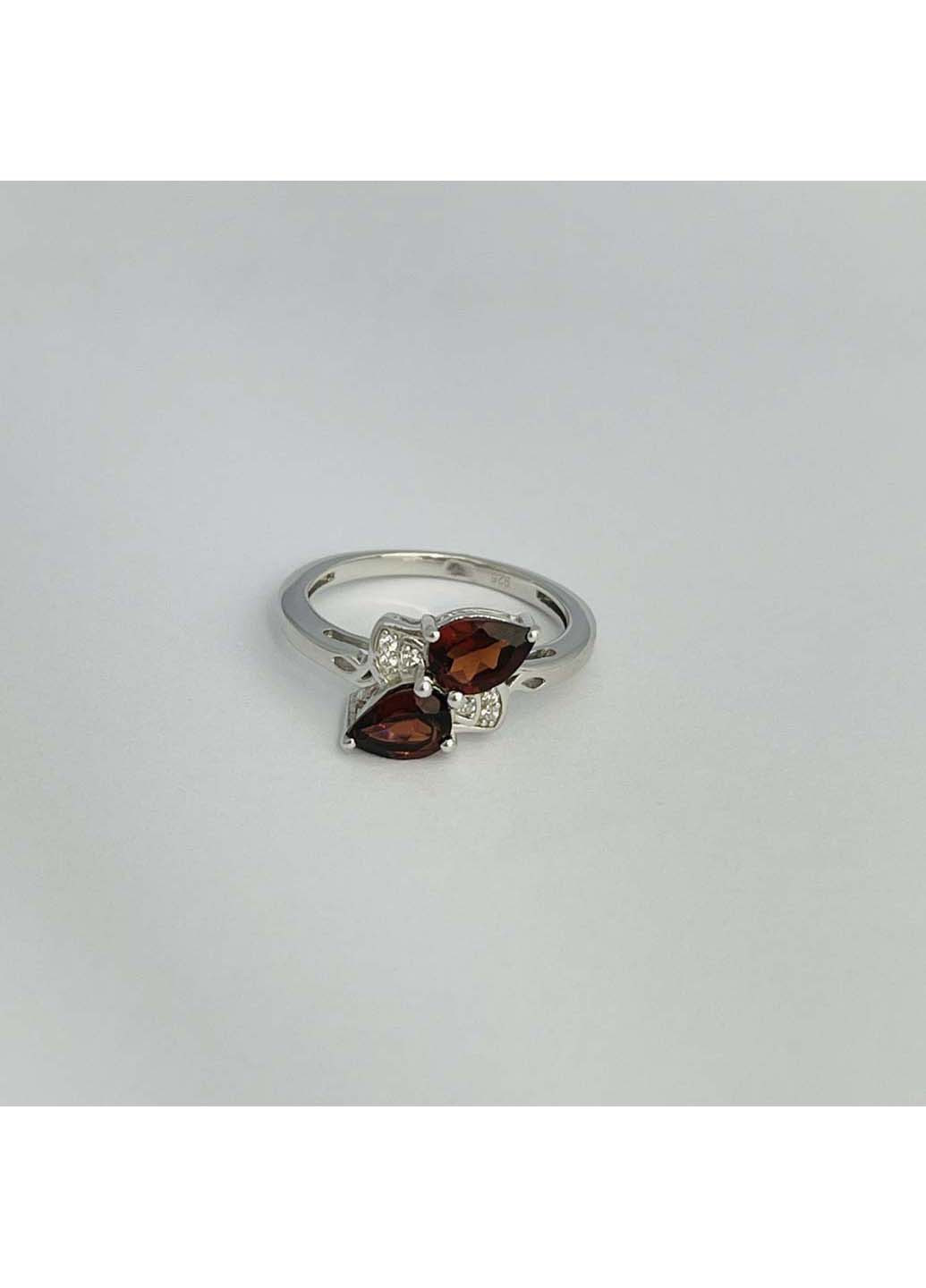 Серебряное кольцо с натуральным гранатом 1.7ct Silver Breeze (260518161)