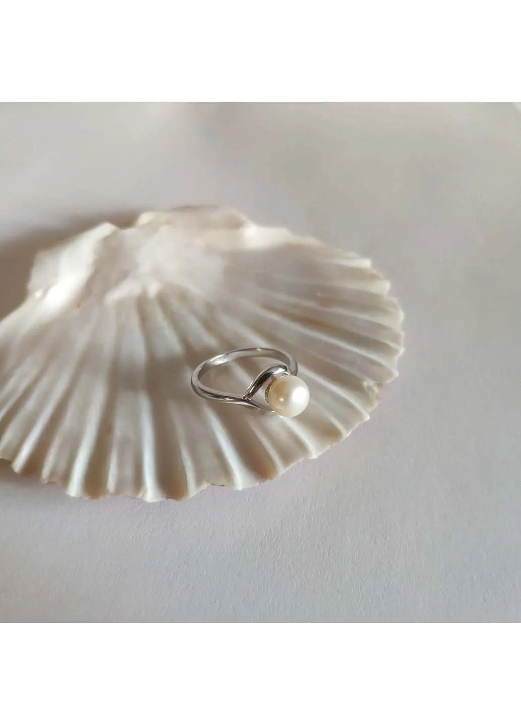 Срібна каблучка з натуральними перлами 2.375ct Silver Breeze (260517913)