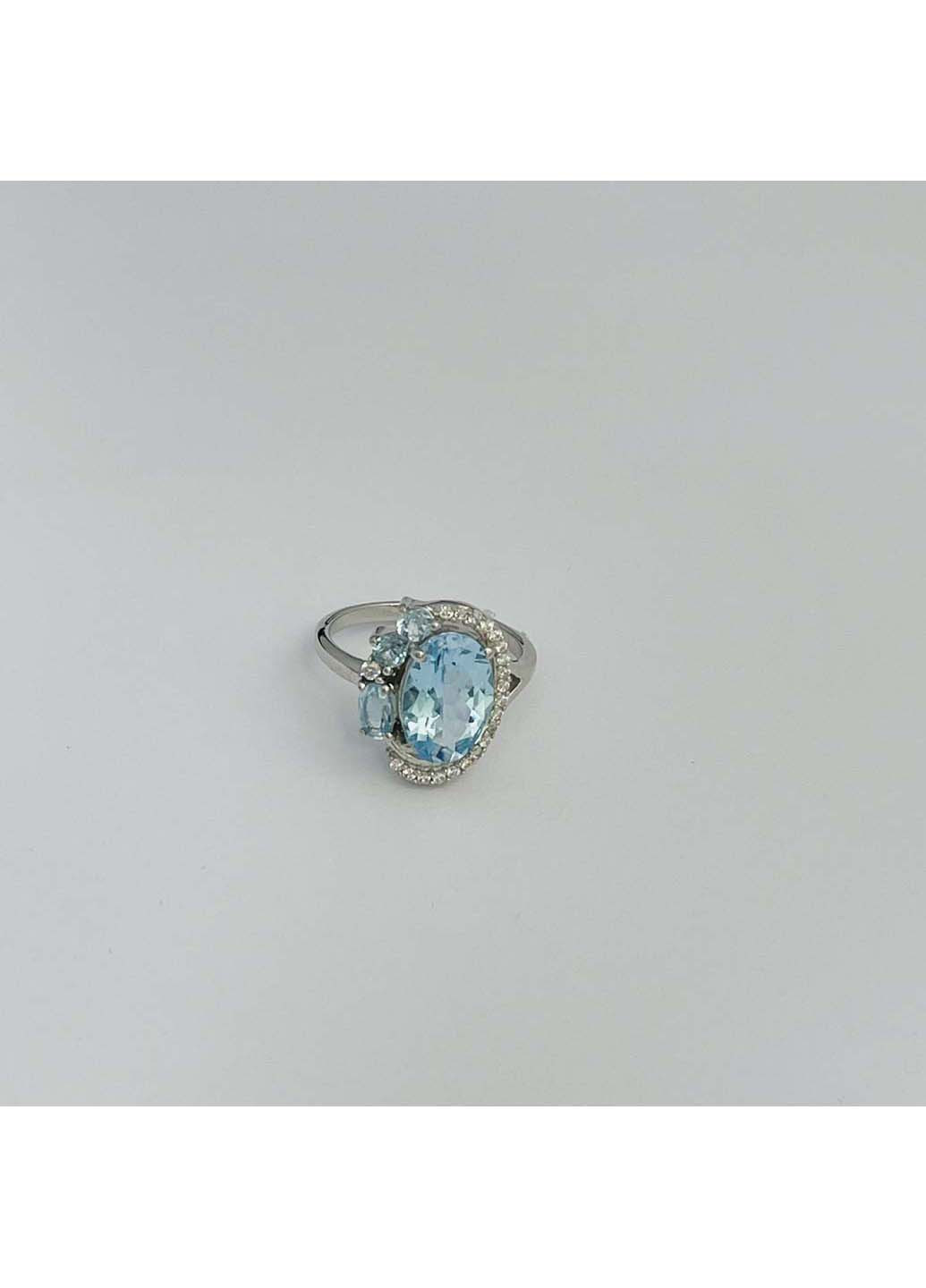 Срібна каблучка з натуральним топазом 4.56ct Silver Breeze (260517871)