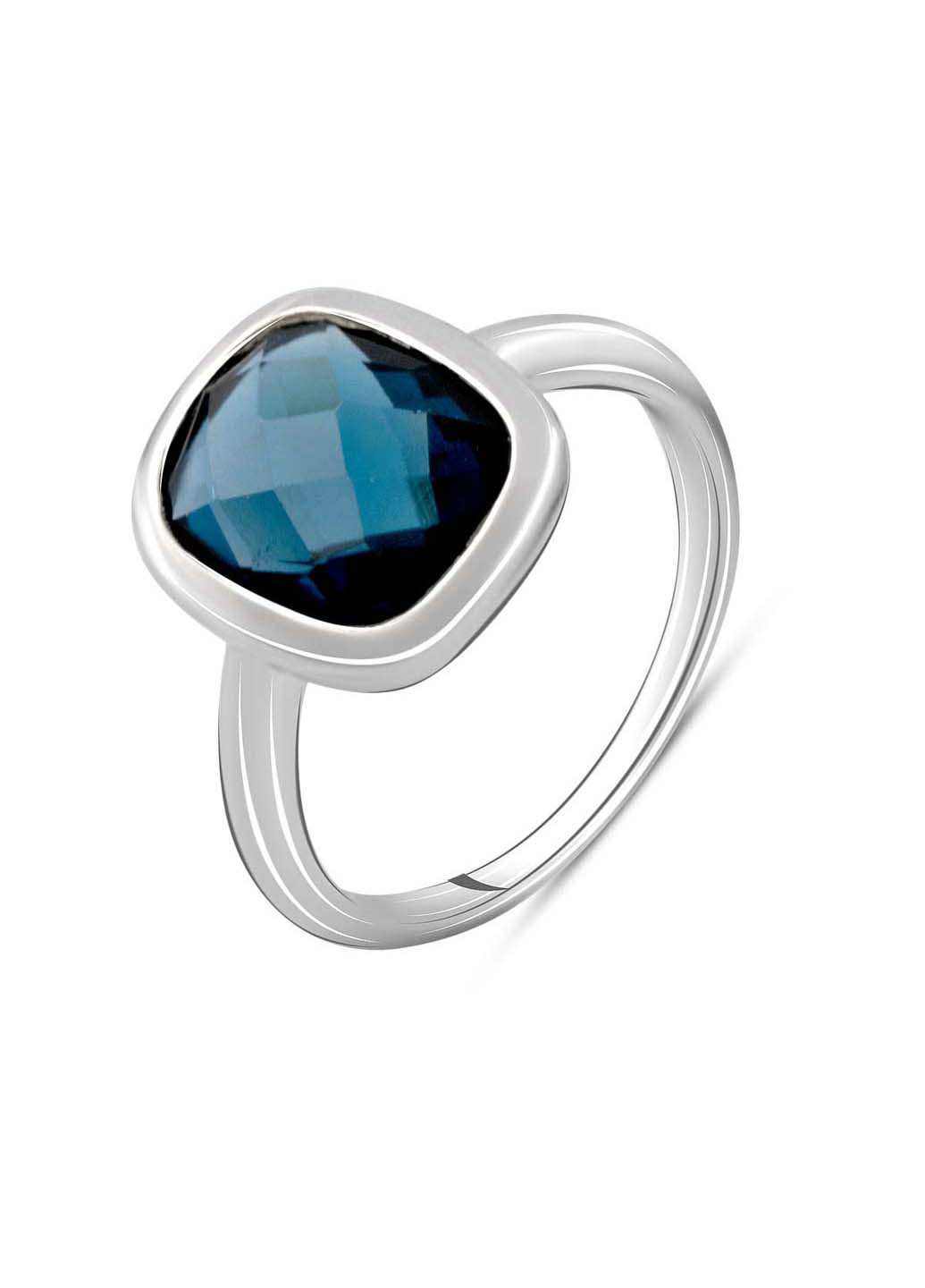 Серебряное кольцо с топазом Лондон Блю 4.866ct Silver Breeze (260517977)