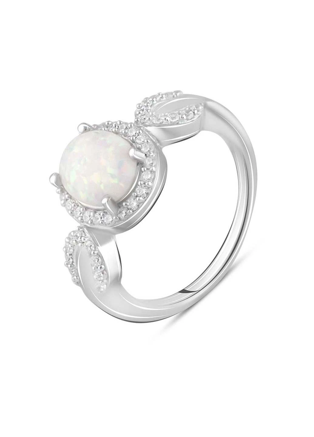 Серебряное кольцо с опалом 0.7ct Silver Breeze (260518027)