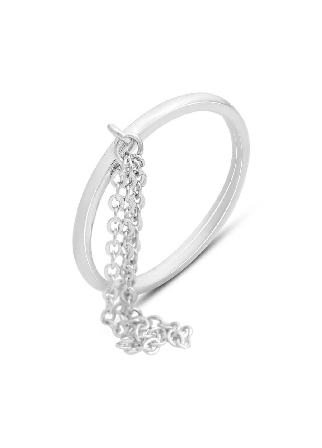 Срібна каблучка без каменів Silver Breeze (260518041)