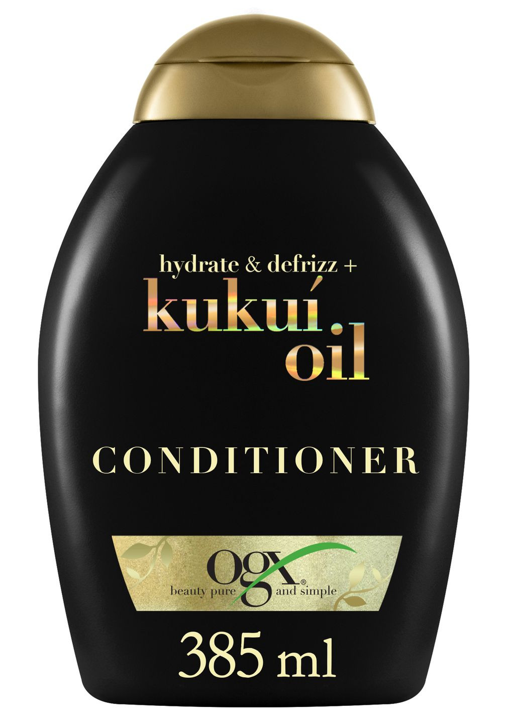 Кондиціонер Kukui Oil Зволоження та гладкість з олією гавайського горіха 385 мл OGX 22796974228 (260517124)