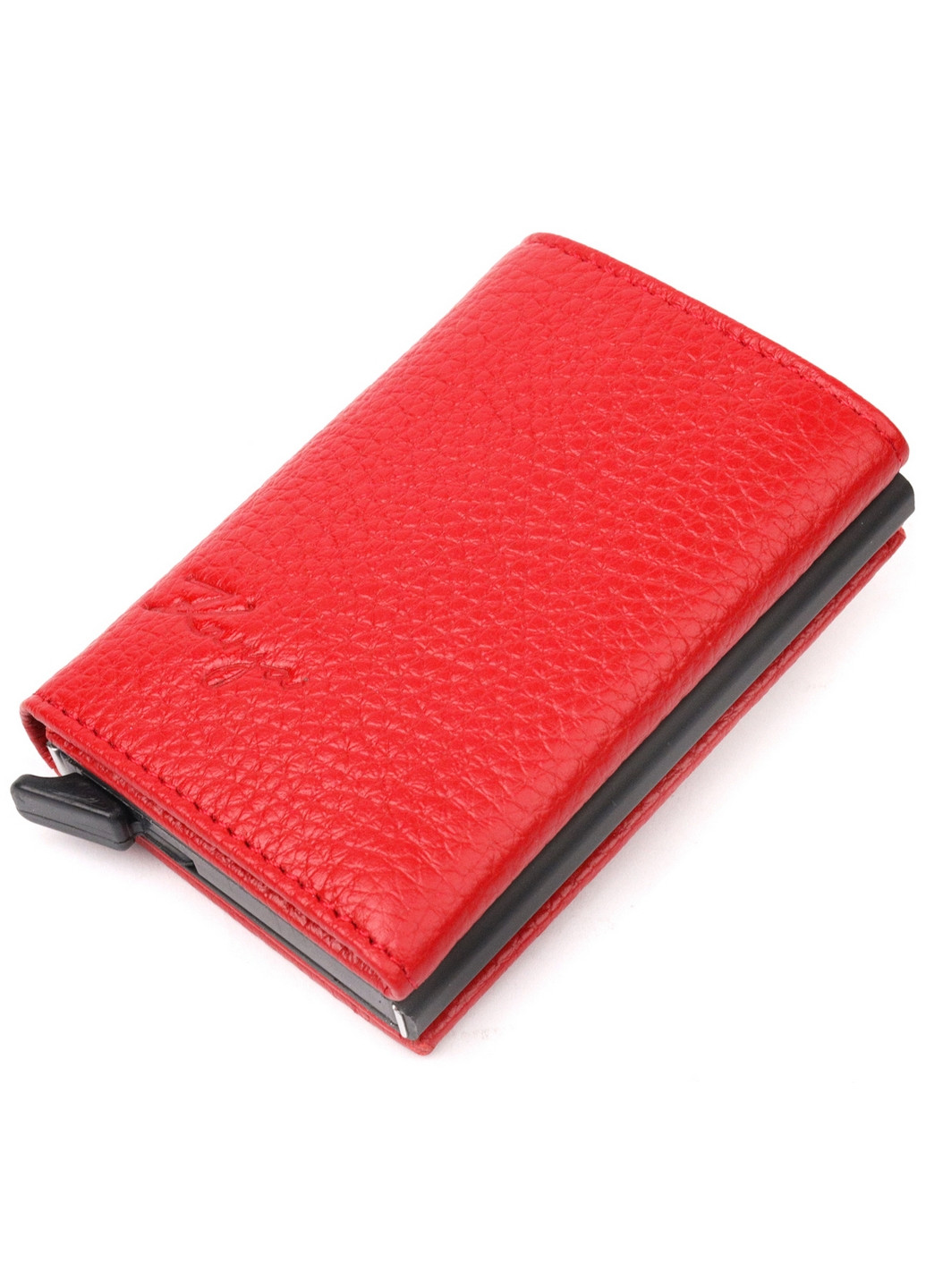 Жіноча шкіряна візитниця 7х9,5х2,5 см Karya (260531273)