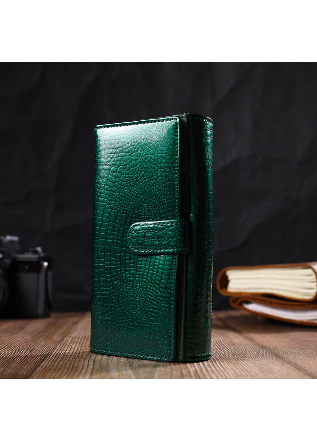 Женская кожаная визитница 17х9х3 см st leather (260532447)