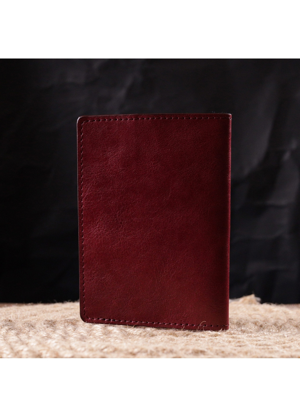 Жіноча шкіряна обкладинка для документів 10х13,8 см Grande Pelle (260532956)