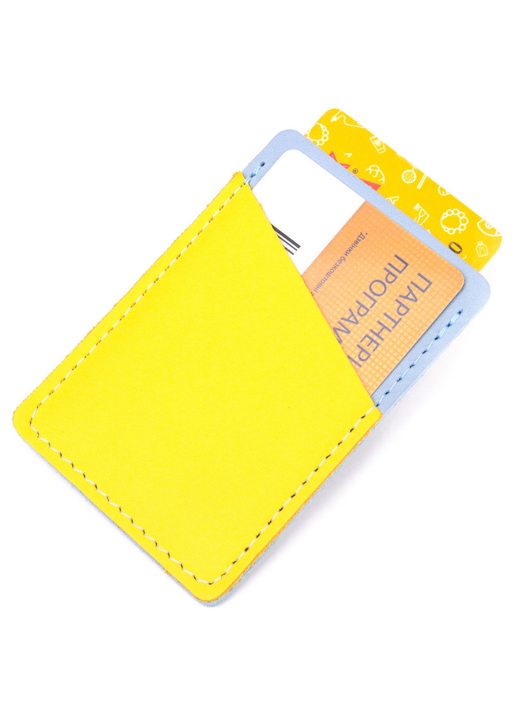 Кожаный картхолдер 9,5х6,5 см Grande Pelle (260529967)