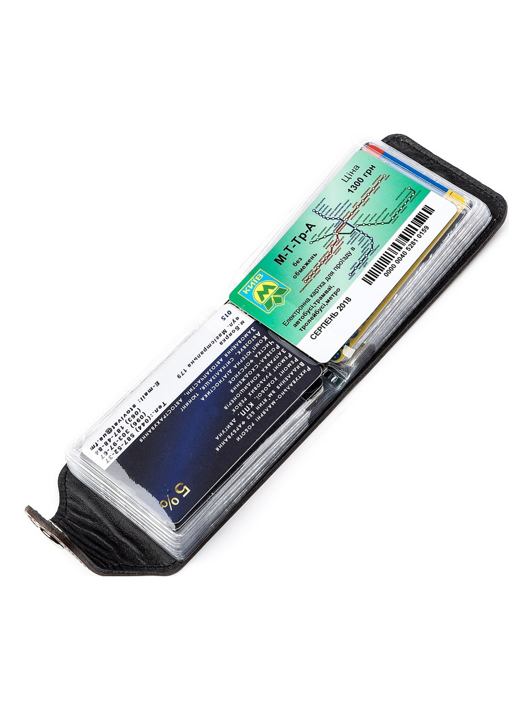 Шкіряний картхолдер 10х7 см Shvigel (260533162)