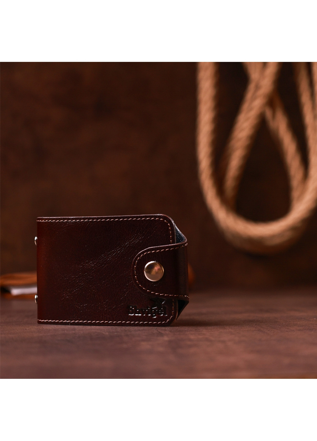 Шкіряний картхолдер 10х7 см Shvigel (260533162)