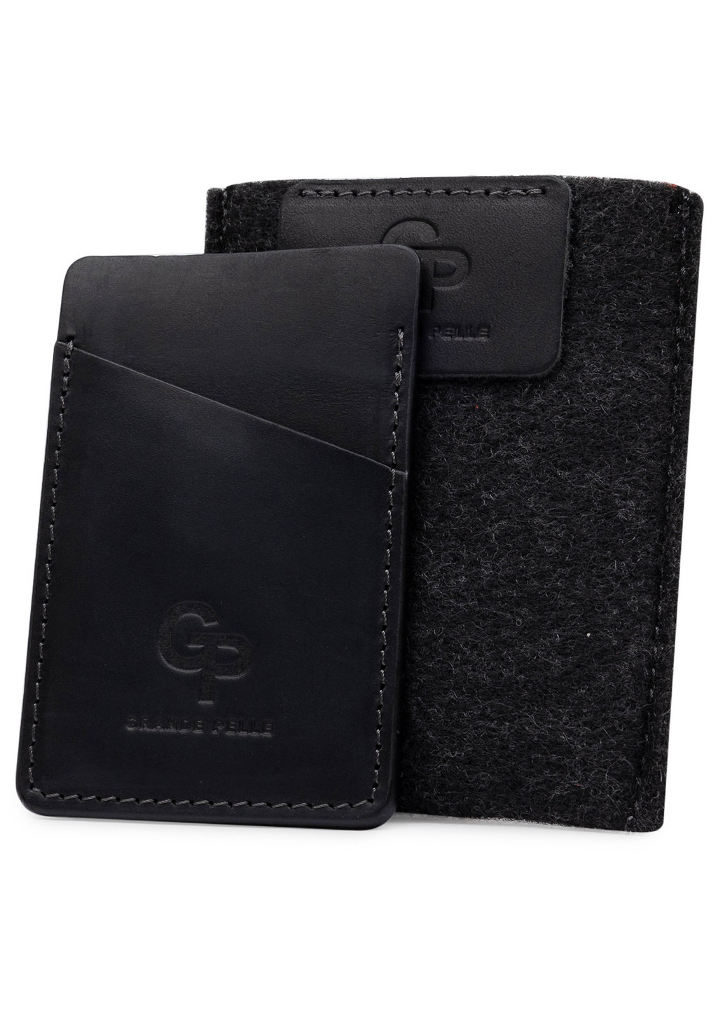 Кожаный картхолдер 6,5х10 см Grande Pelle (260531045)