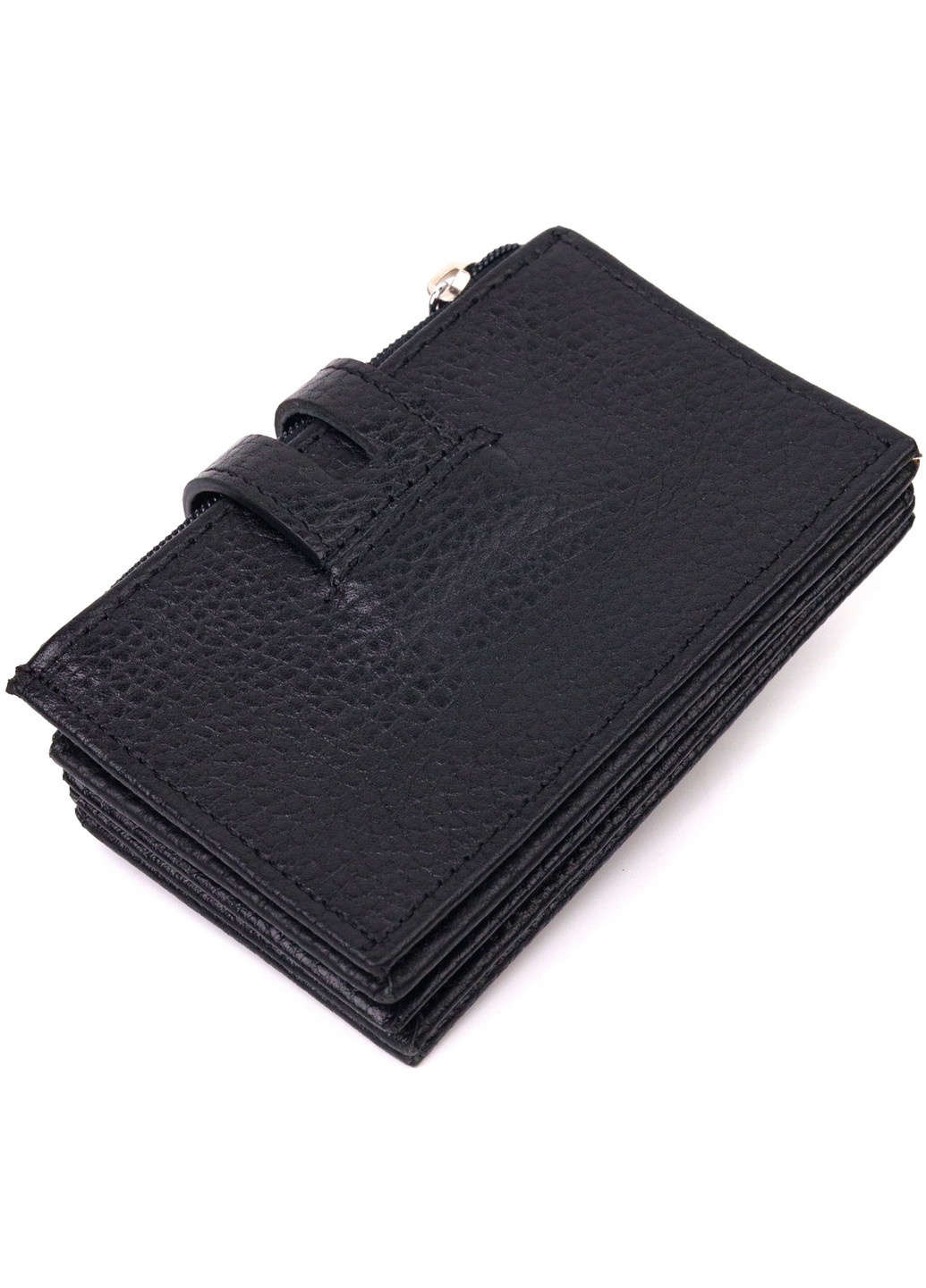 Чоловічий шкіряний картхолдер 10,4х6,2х1 см Karya (260531271)