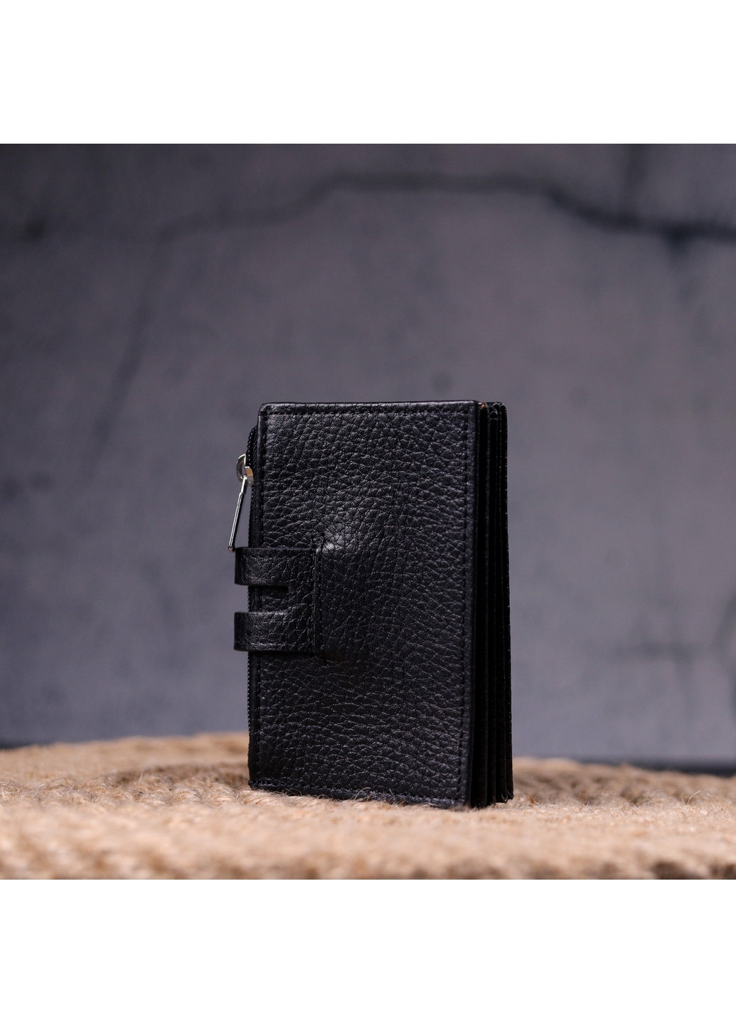 Чоловічий шкіряний картхолдер 10,4х6,2х1 см Karya (260531271)