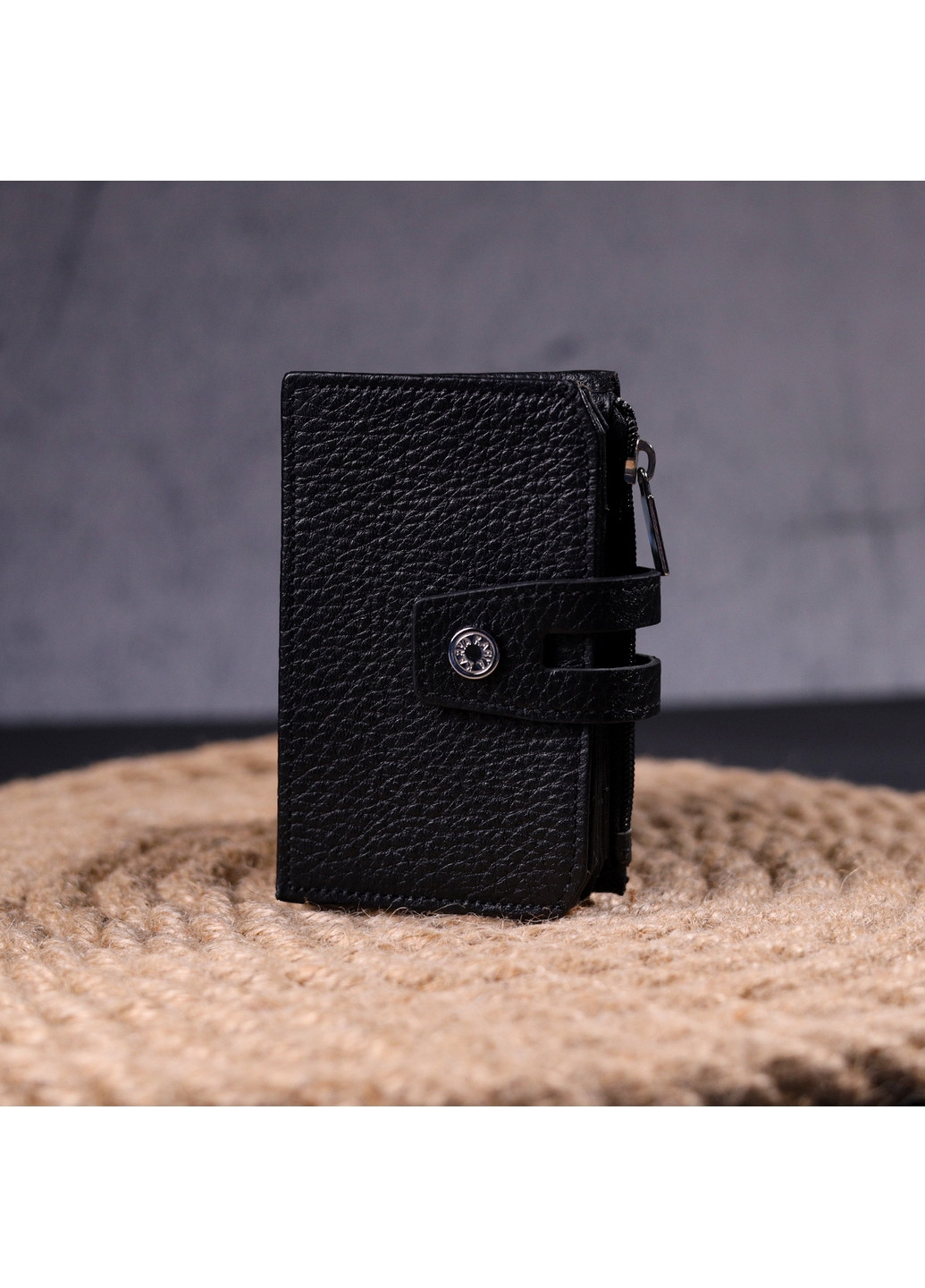 Чоловічий шкіряний картхолдер 10,4х6,2х1 см Karya (260531271)