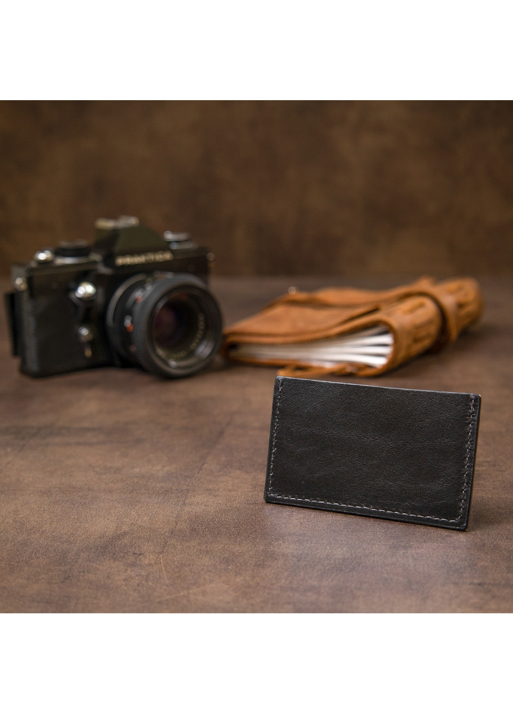 Кожаный картхолдер 9,5х6 см Grande Pelle (260531033)