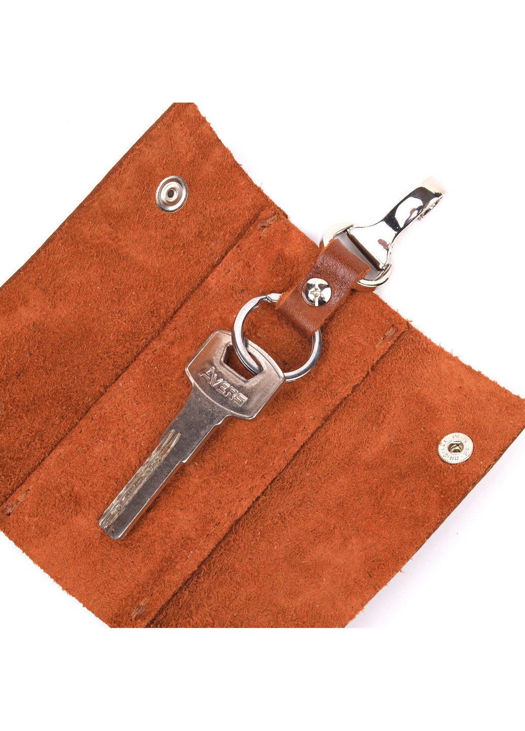 Мужская кожаная ключница 11,5х5 см Grande Pelle (260532062)