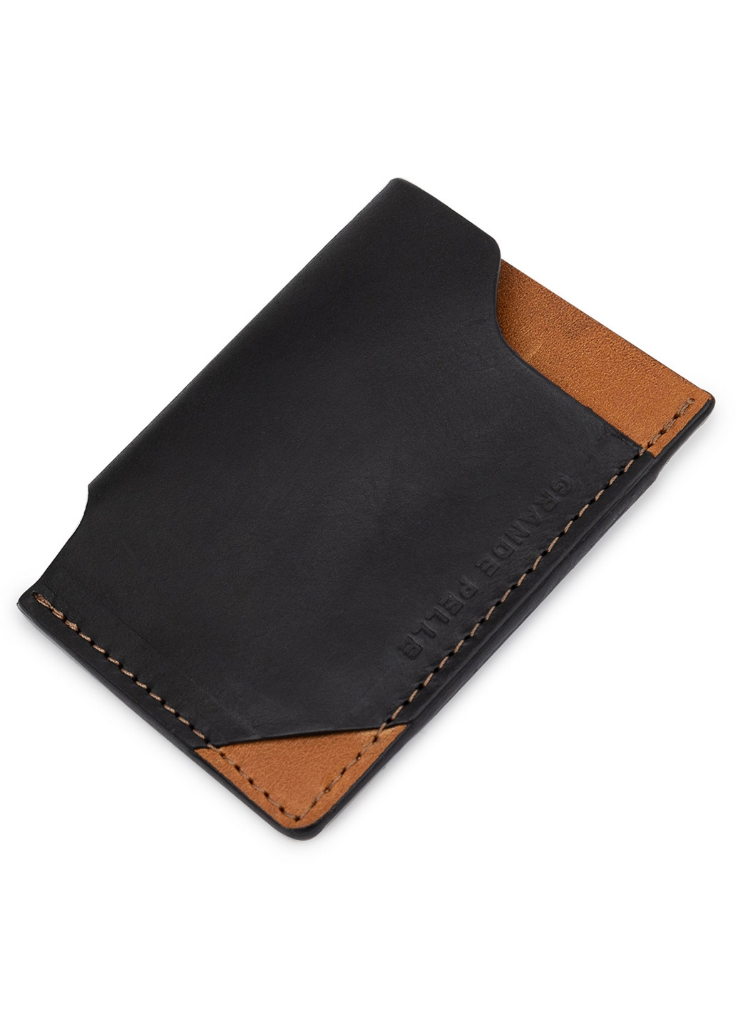 Кожаный картхолдер 7х9 см Grande Pelle (260531039)