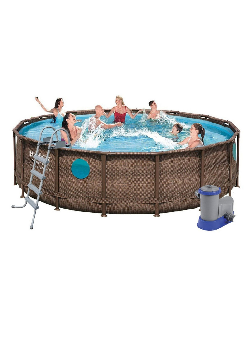 Басейн каркасний 488х122 см Bestway (260532344)