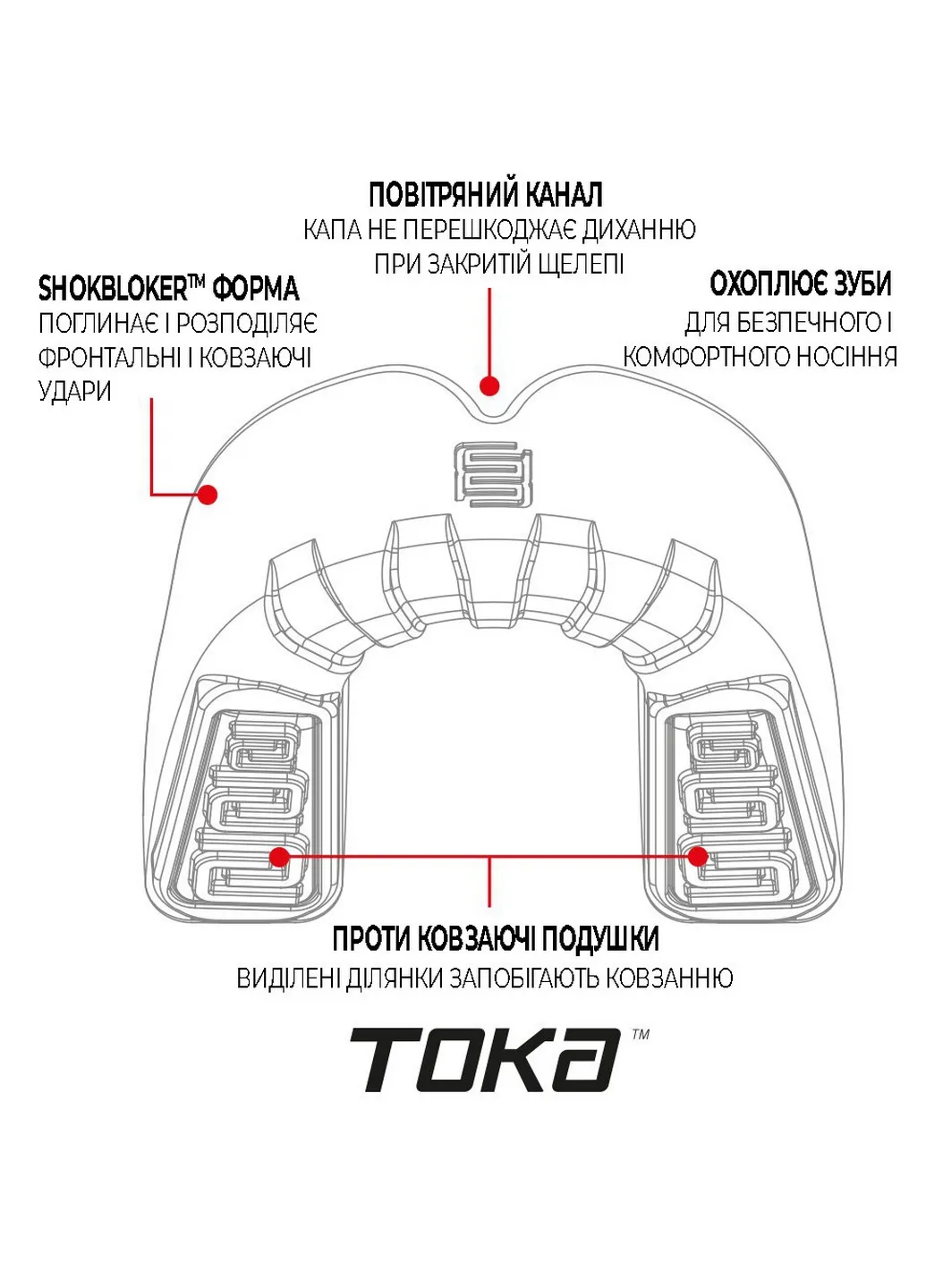 Капа (вік 11+) Доросла No Brand (260529798)