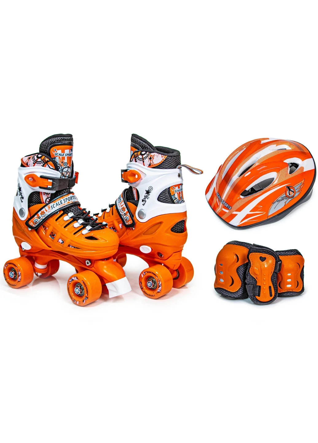 Комплект квадов с защитой 29-33 Scale Sports (260533269)