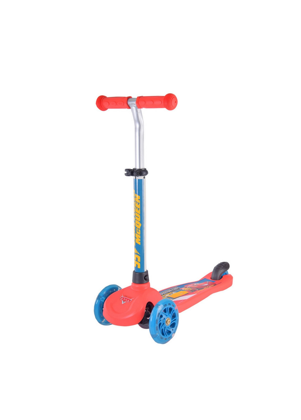 Дитячий самокат Cars з рюкзачком 17х20 см Bambi (260529516)