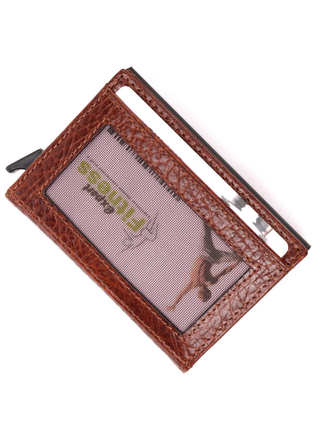 Шкіряна візитниця 7х9,5х2,5 см Karya (260532304)