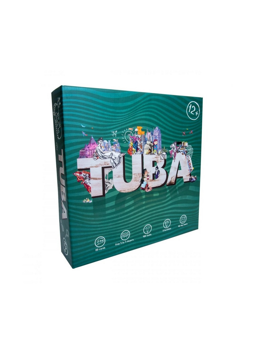 Настольная развлекательная игра "Туба" на английском языке 30х30х7 см Strateg (260533021)