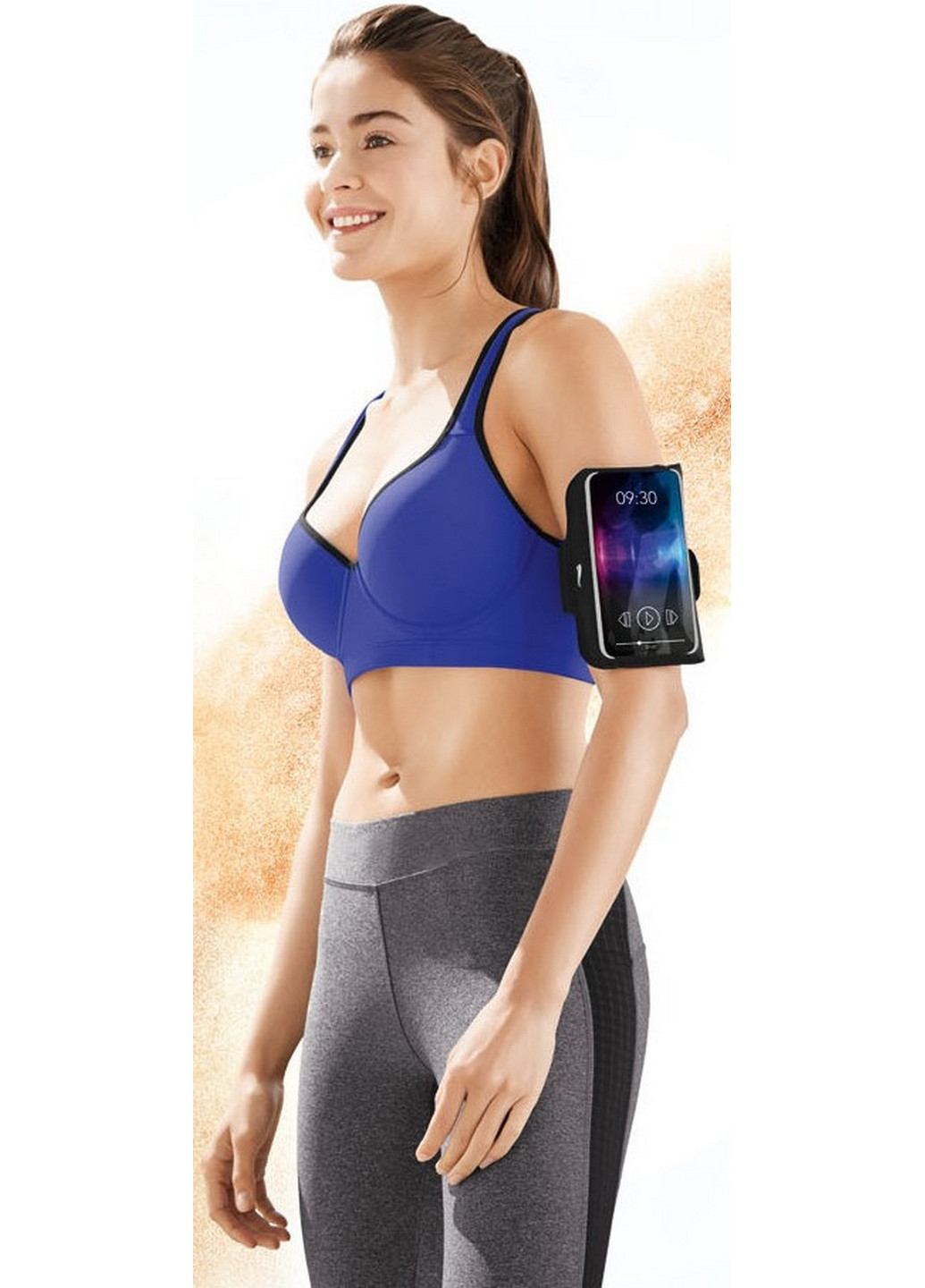 Сумка для бігу на руку 46х17 см Crivit (260533199)