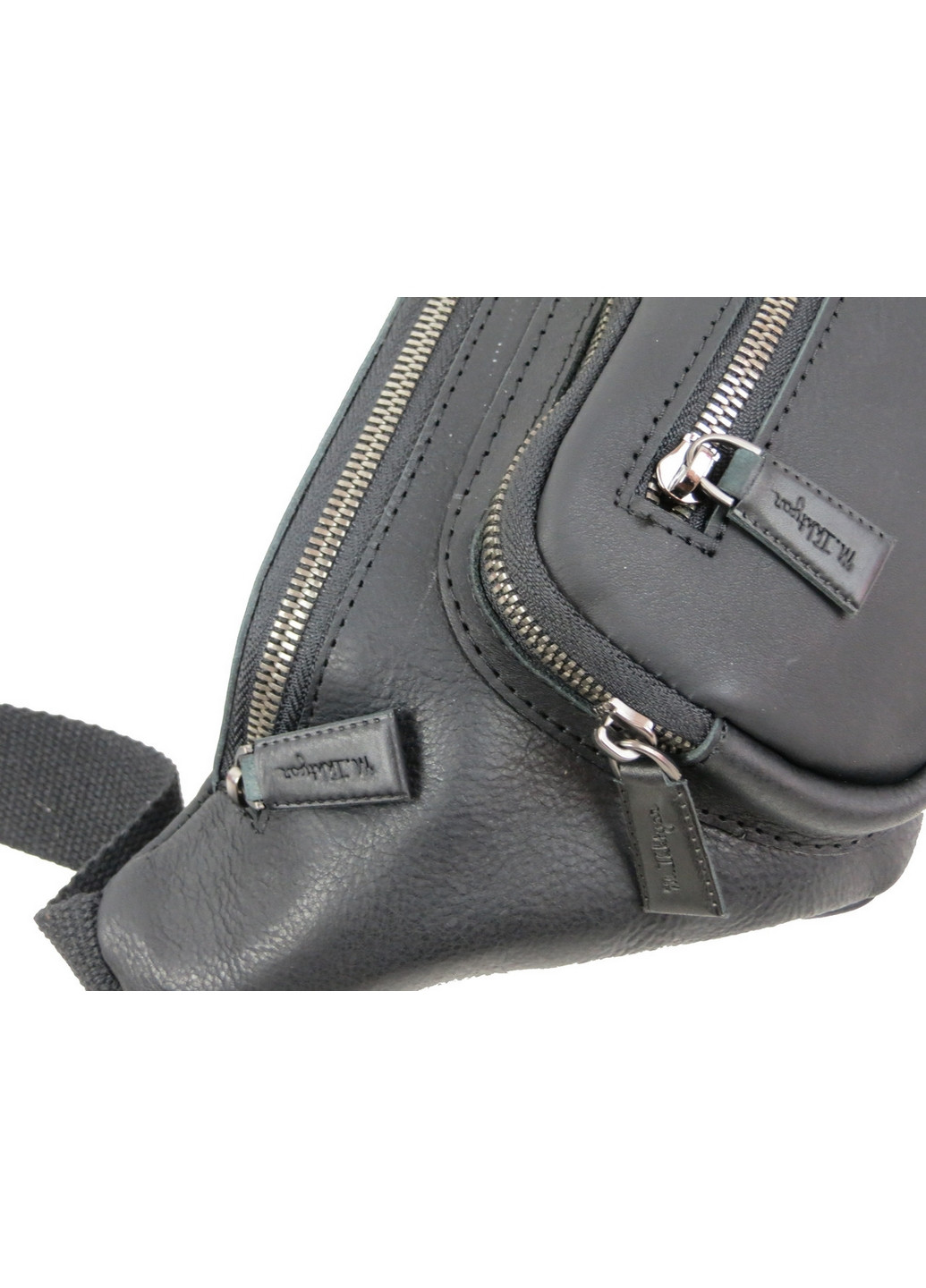 Кожаная сумка на пояс, бананка 16х36х6 см Mykhail Ikhtyar (260531768)