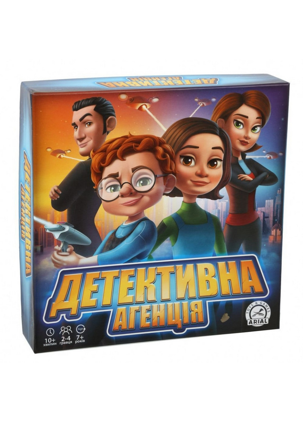 Настільна гра "Детективне агентство" 26х6х26 см Arial (260531196)