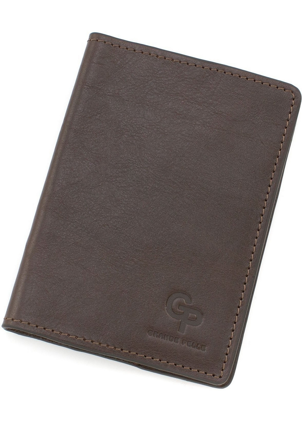 Кожаная обложка для документов 14х10х0,5 см Grande Pelle (260532958)