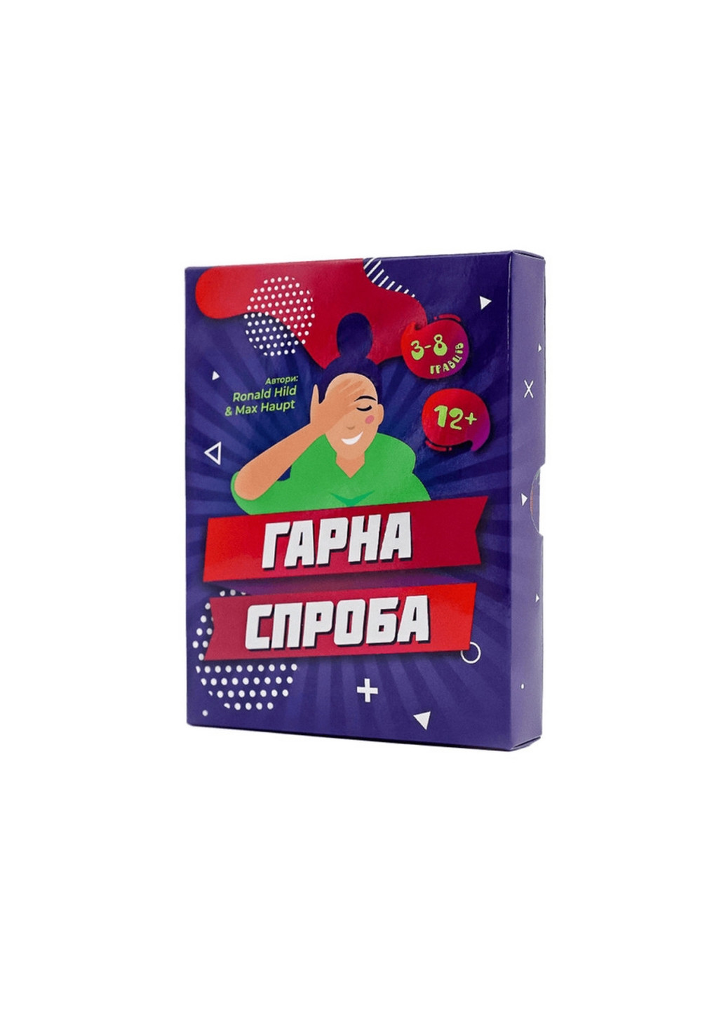 Настільна гра "Хороша спроба" UKR 5х15х10 см Fun Games (260530374)