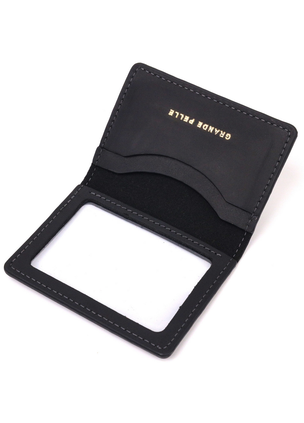 Шкіряна обкладинка для документів 10х7х0,5 см Grande Pelle (260532055)