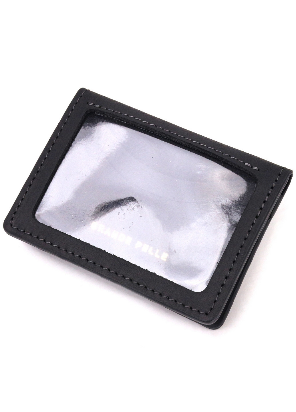 Шкіряна обкладинка для документів 10х7х0,5 см Grande Pelle (260532055)