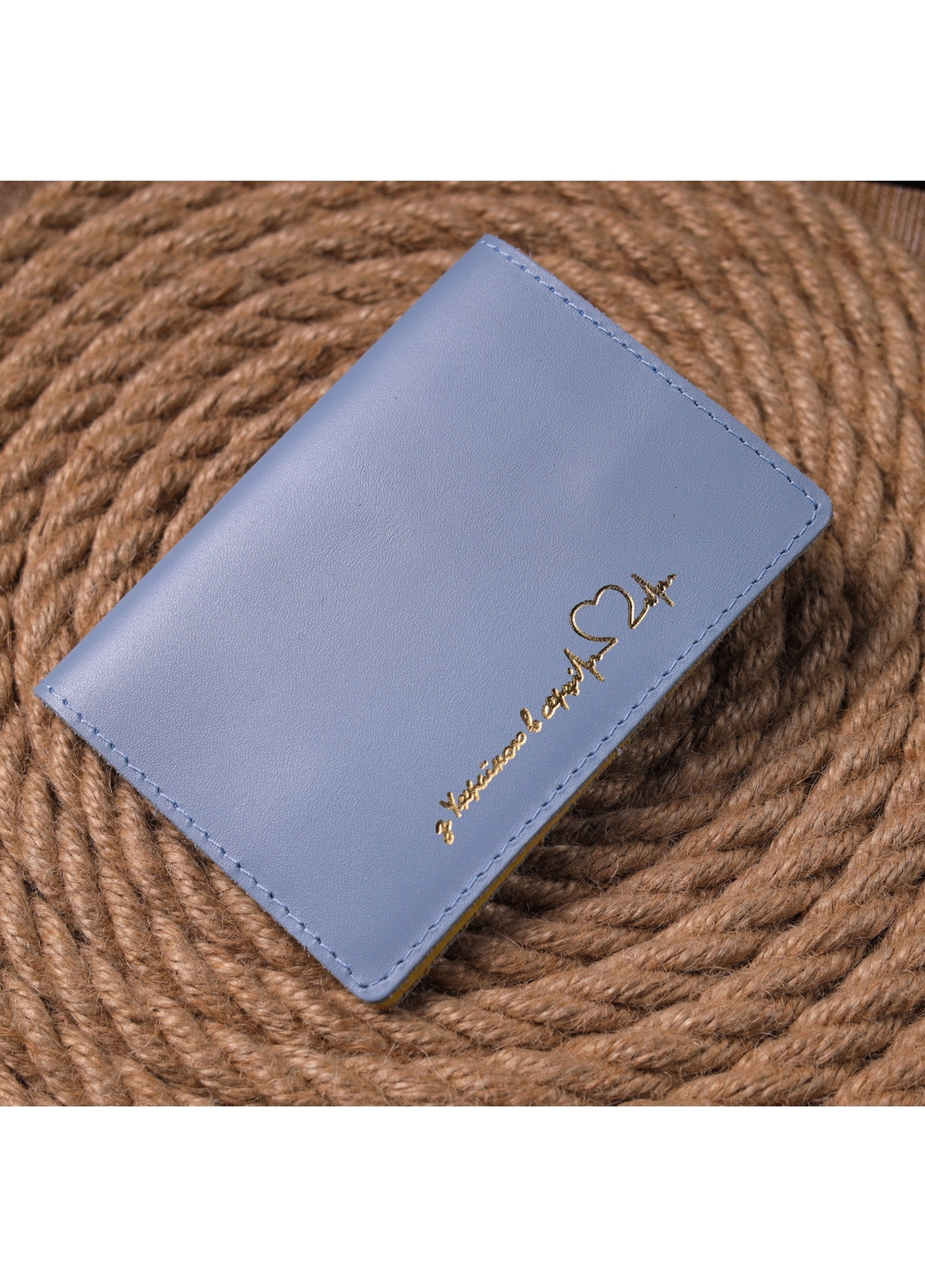 Кожаная обложка для документов 10х14х0,5 см Grande Pelle (260532064)